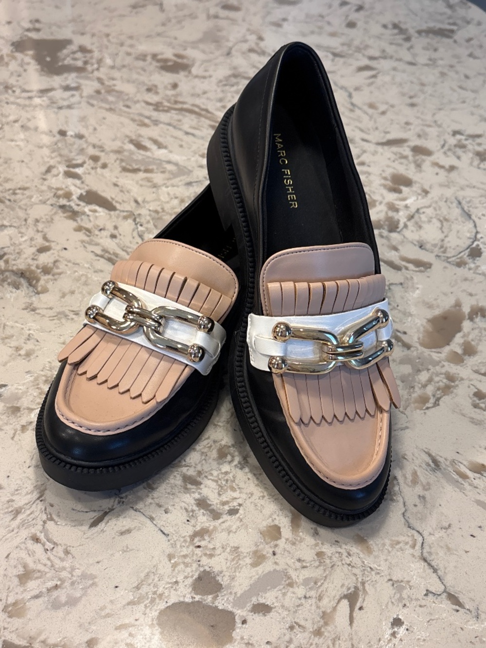 Women’s Marc Fisher Calisto Multi Color Loafers Size 9